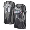 Maillot Basket Homme Brooklyn Nets Personnalisé 2024-25 Nike City Edition Gris Swingman
